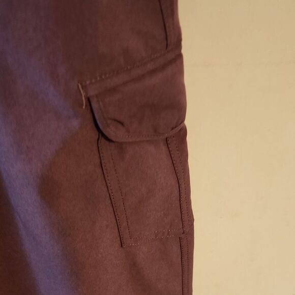 Kuhl Brown Cargo Pants Lightweight Relaxed Fit Size 14 Ankle - Picture 5 of 7